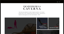 Desktop Screenshot of escapandodelacaverna.com